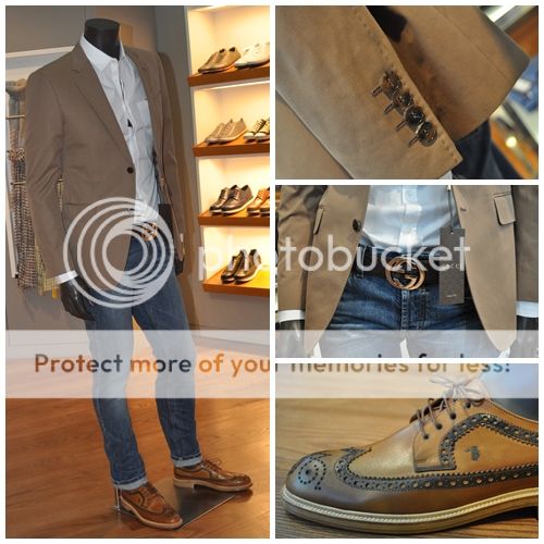 Gucci Runway HERITAGE Silk-Cotton Tan Blazer Jacket 46 IT 36 US C